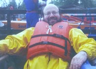 Luis in the jetboat!