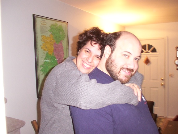 Me with my Lugi in January 2002