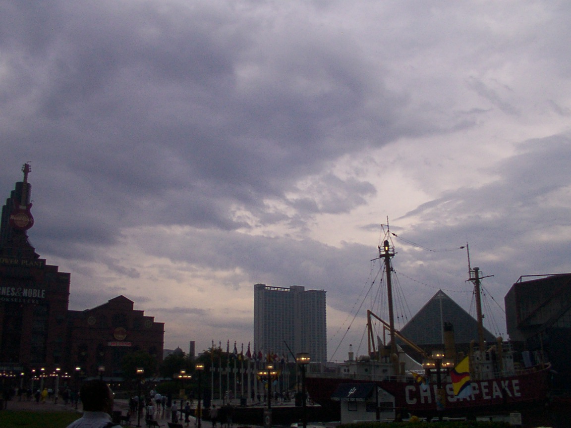 Storms over Baltimore