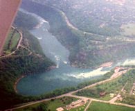 The Whirlpool seen from above