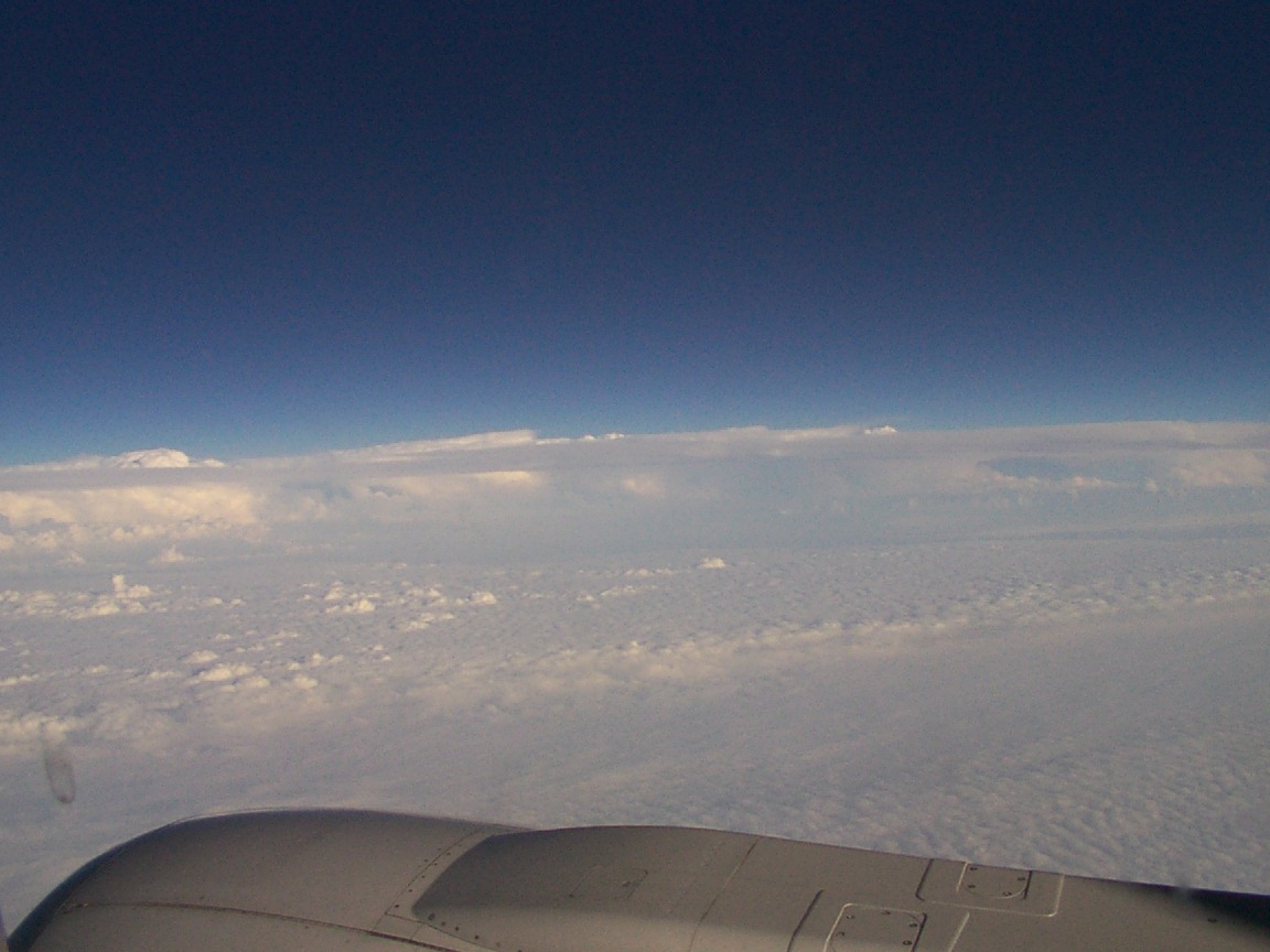 supercell storm over SE U.S.